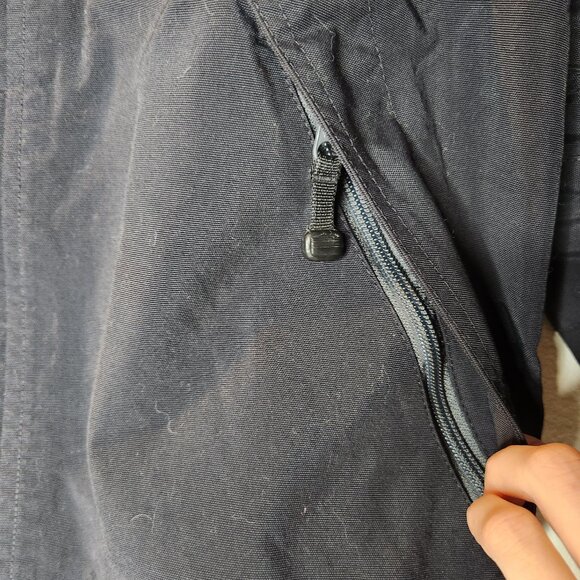 Sorel Mens Small Black Rain Jacket Omni-Tech Waterproof Hooded - Picture 9 of 12